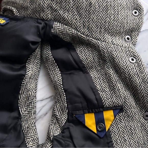 RARE Ralph Lauren RUGBY Down-Filled Wool Puffer Vest - Picture 7 of 9